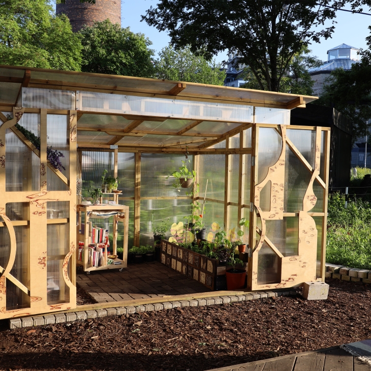 a space to gather, a place to grow by Yvette Bathgate