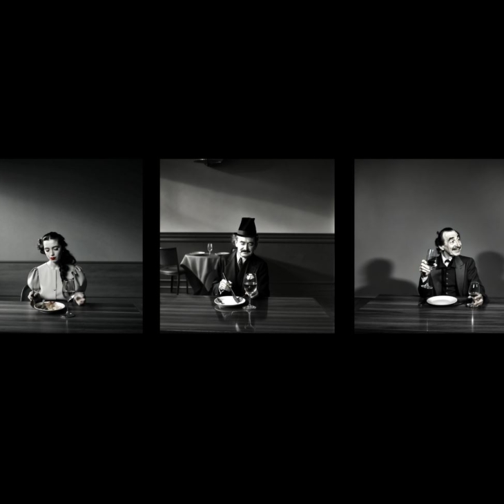 A.I.nosaur dinner by Agnė Balandžiūnaitė