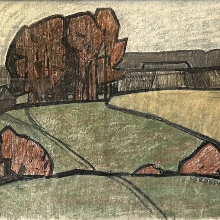 Farm outside by Uno Roosvalt