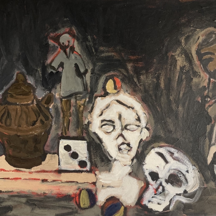 Still life / Father’s  things by Grisli Soppe-Kahar