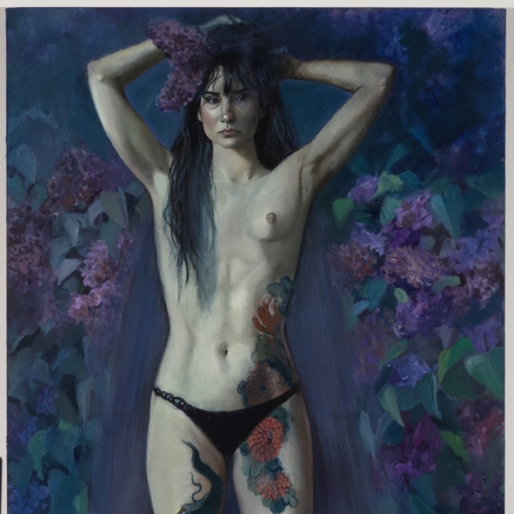 Heart note of the smoldering lilacs by Agnese Broka