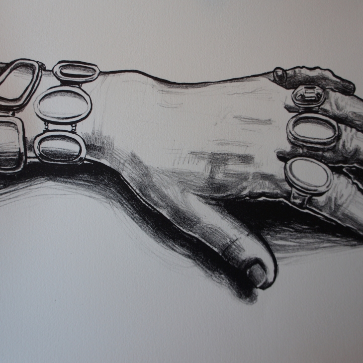 Hand with Rings by Kai Kaljo
