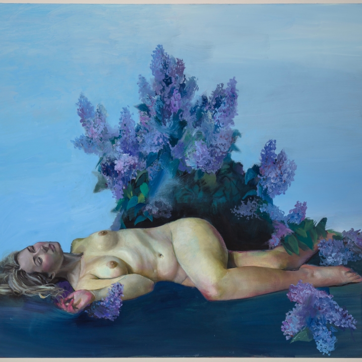 Naive Blue by Agnese Broka