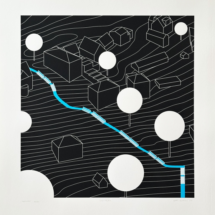 "Stairway in Viljandi" by Gert Guriev