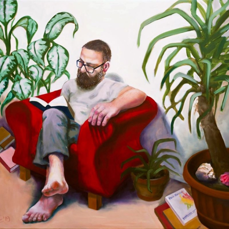 The book worm - Justīne Seile-Urtāne