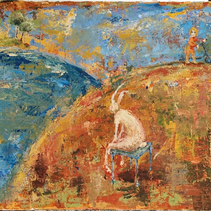 Poet by the Sea by Peep Pedmanson