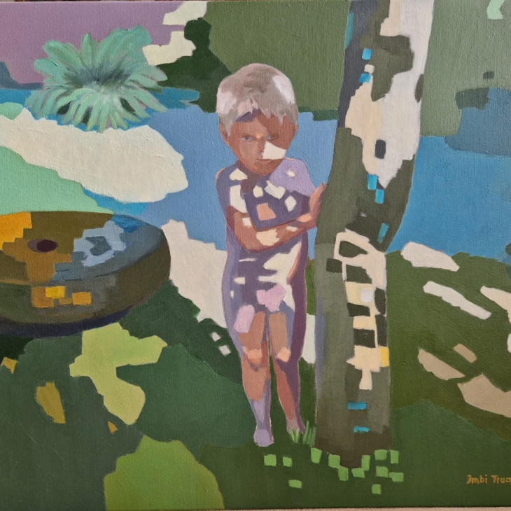 Life is ahead by Imbi Traat