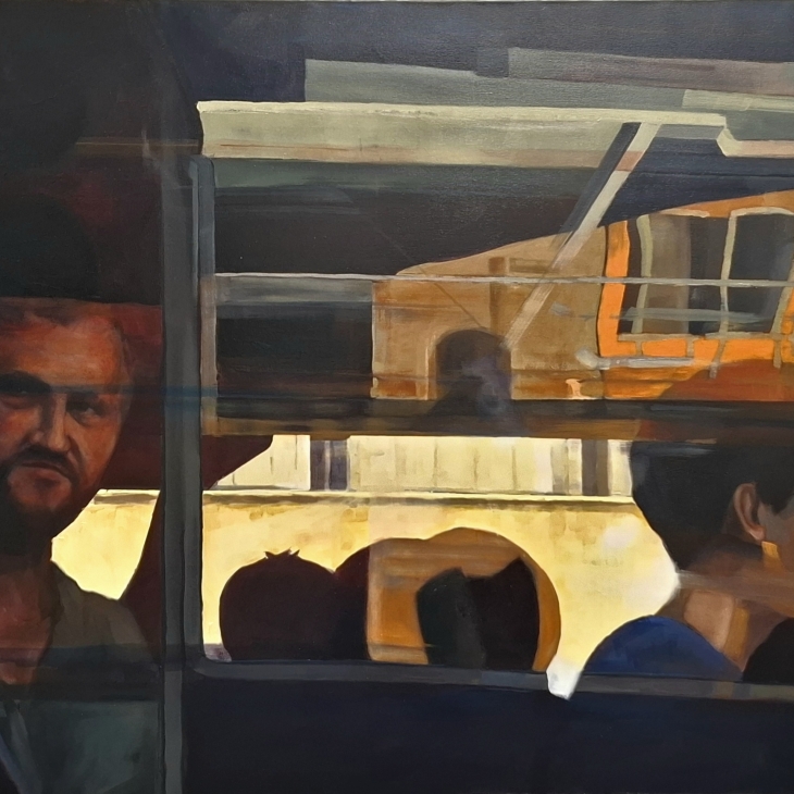 Vaporetto, reflections by Martin Urb