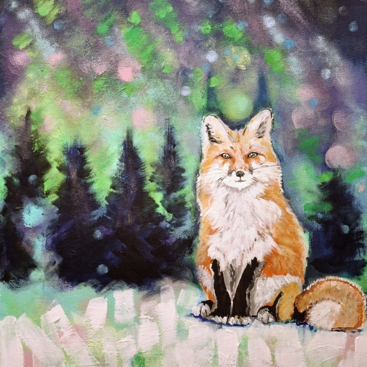 Northern Lights by Jelena Nova-Ginzburg