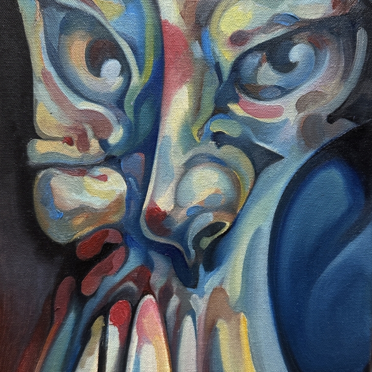 Exhausted Jaw (2025) by Timur Hussainov