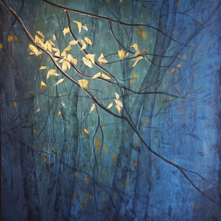 Golden Footprints by Kaia Hommik