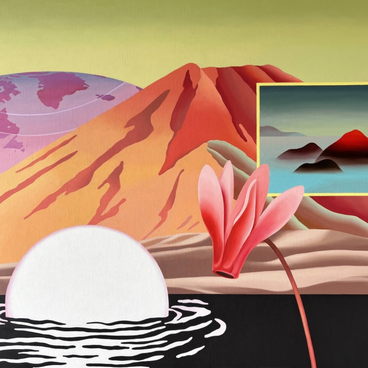 Apocalypse lake by Sandra Vingre