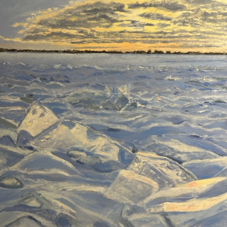 Frozen Lake Peipus II by Greete Härma