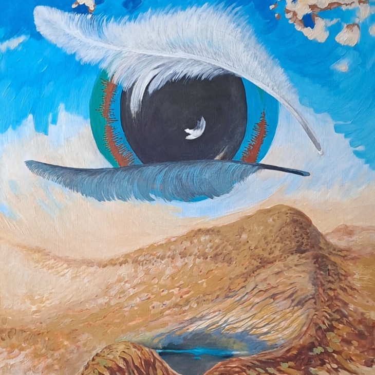 Angel's eye by Marje Ernits