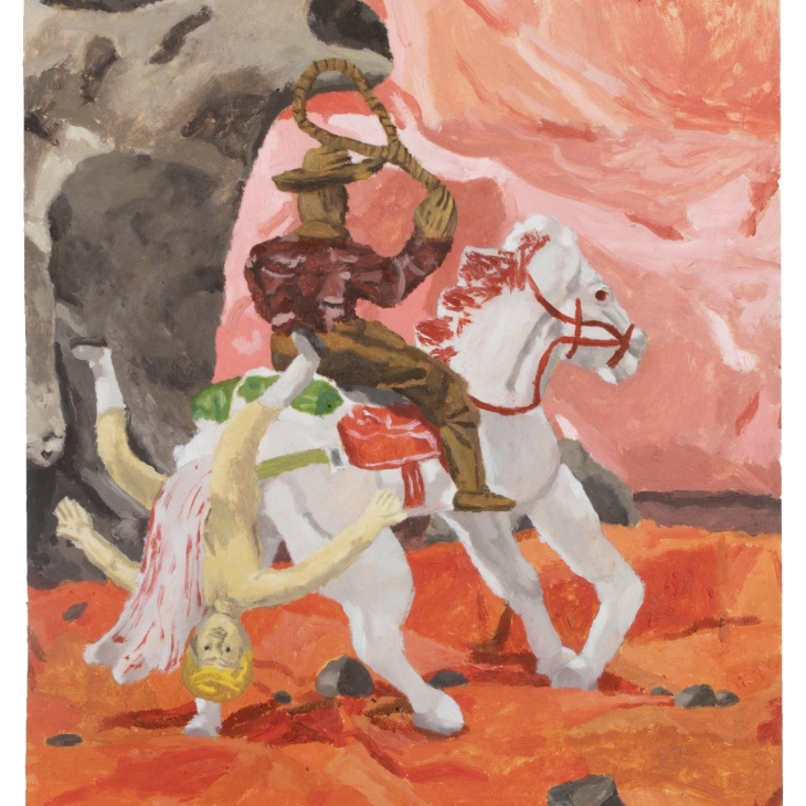 The hitchhiker of the wild west by Måns Palmberg