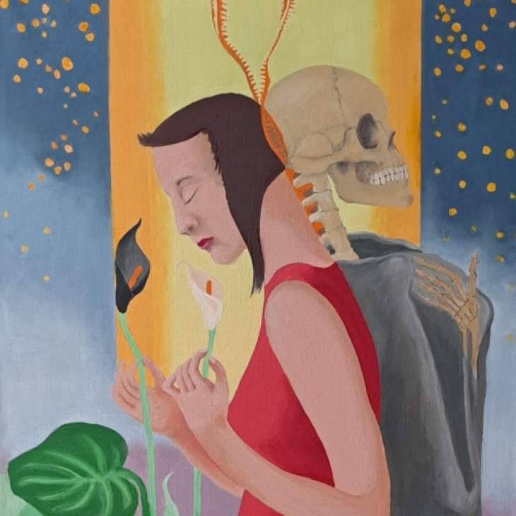Two Heads by Marje Ernits