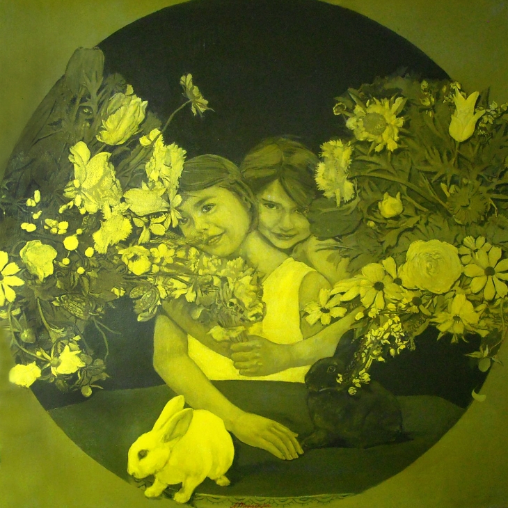 Roheline. Lapsed jänestega - Andreï Maksimjuk