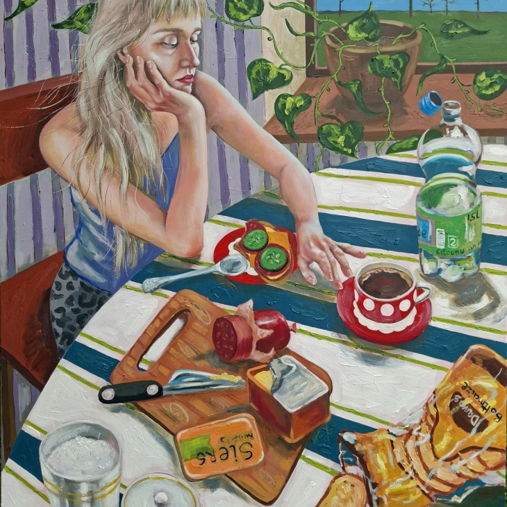 A leisurely spring breakfast - Justīne Seile-Urtāne
